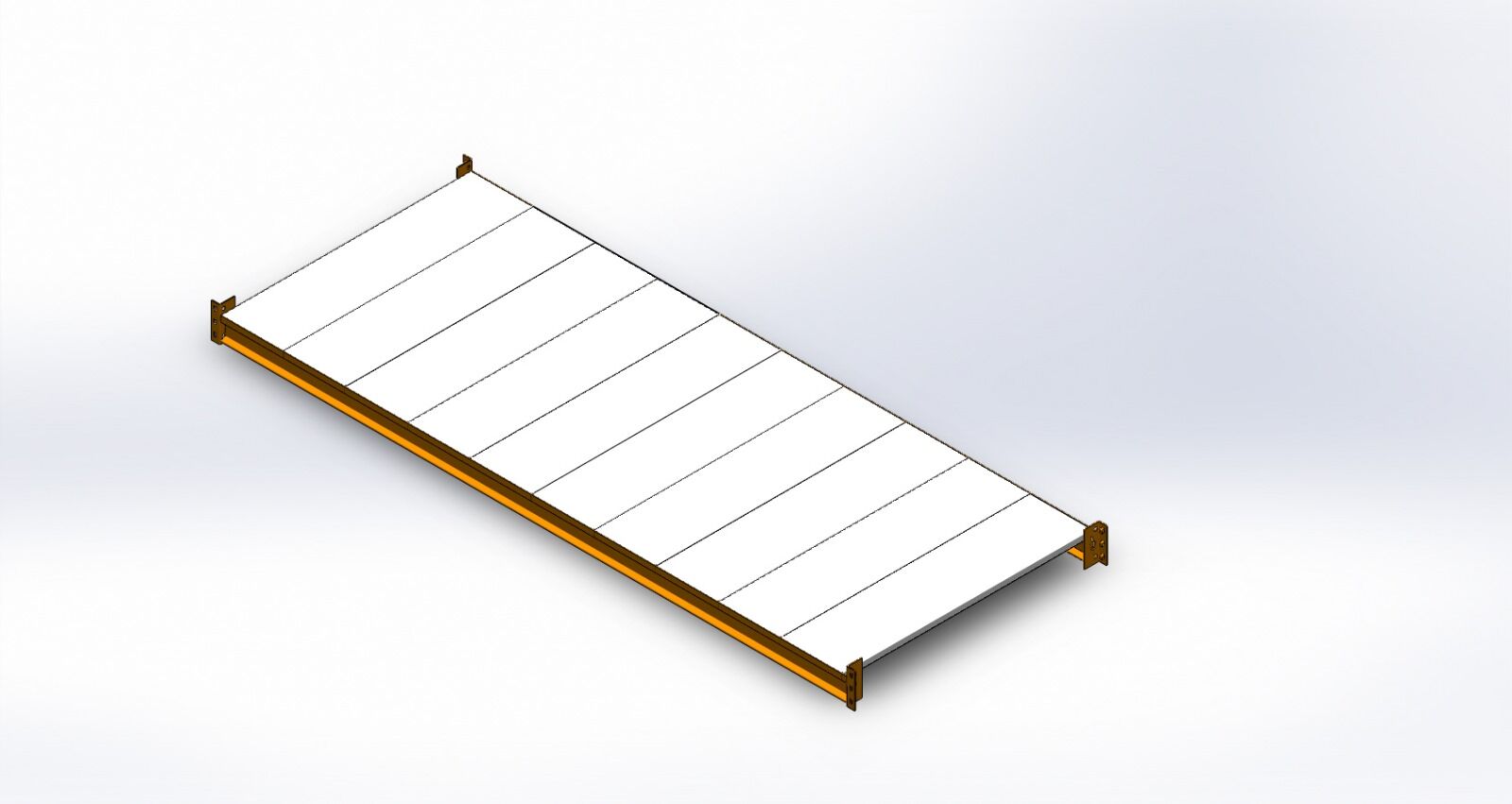 Ekstra Hafif Yük Raf Sistemi Katı