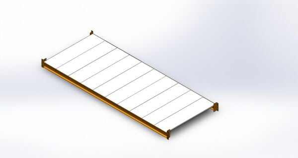 Ekstra Hafif Yük Raf Sistemi Katı